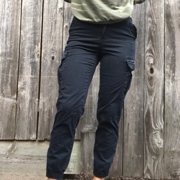 black cargo pant joggers - Picture 3 of 3